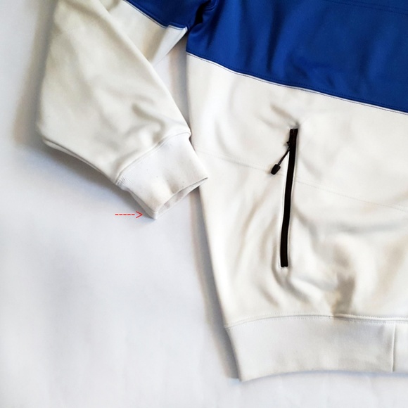 Champs Sports Men's Zip Up Hoodie XXL Black White - Picture 2 of 5